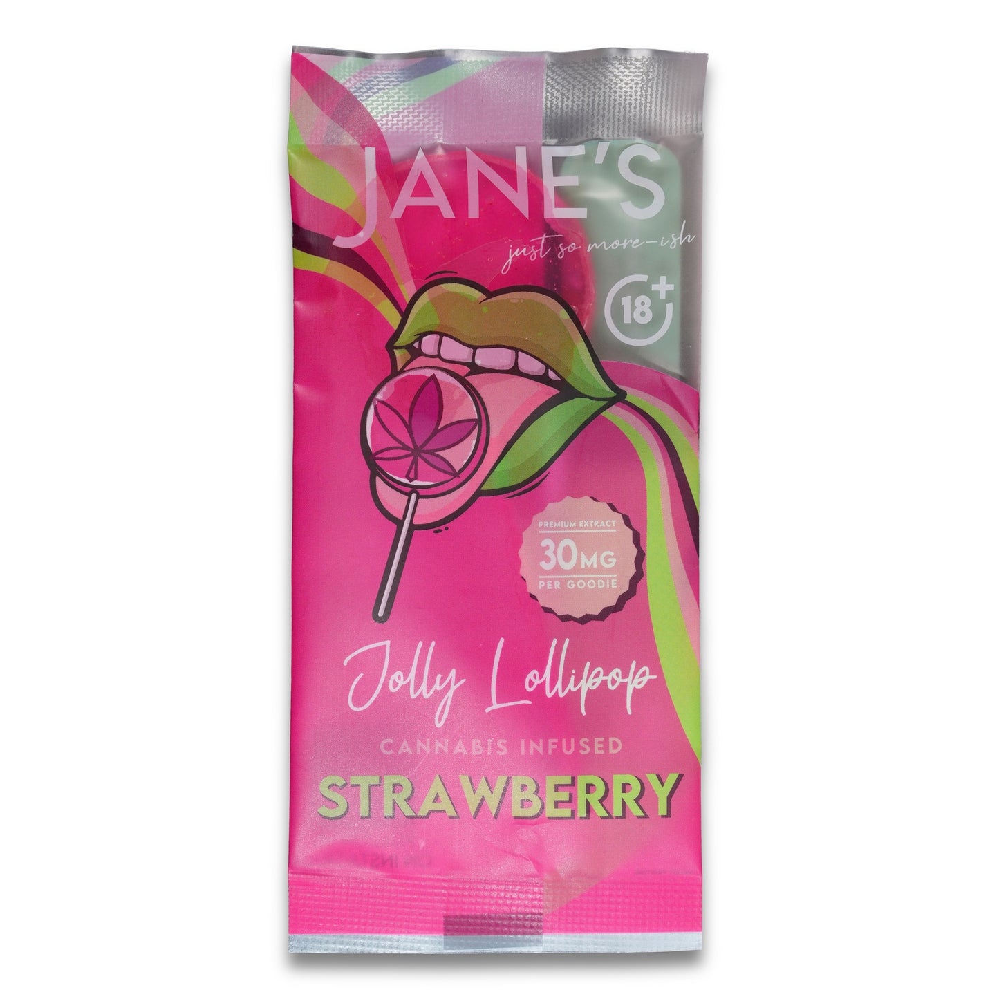 Mary Jane Lollipop Strawberry 30mg