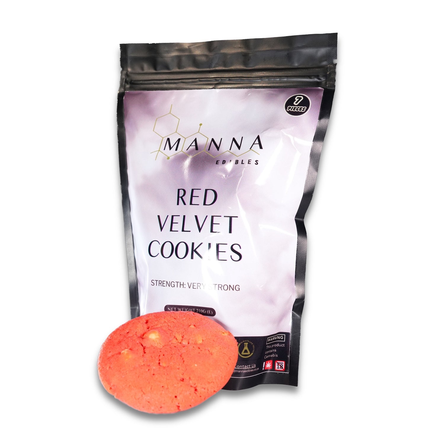 Manna Red Velvet Cookies Share Bag