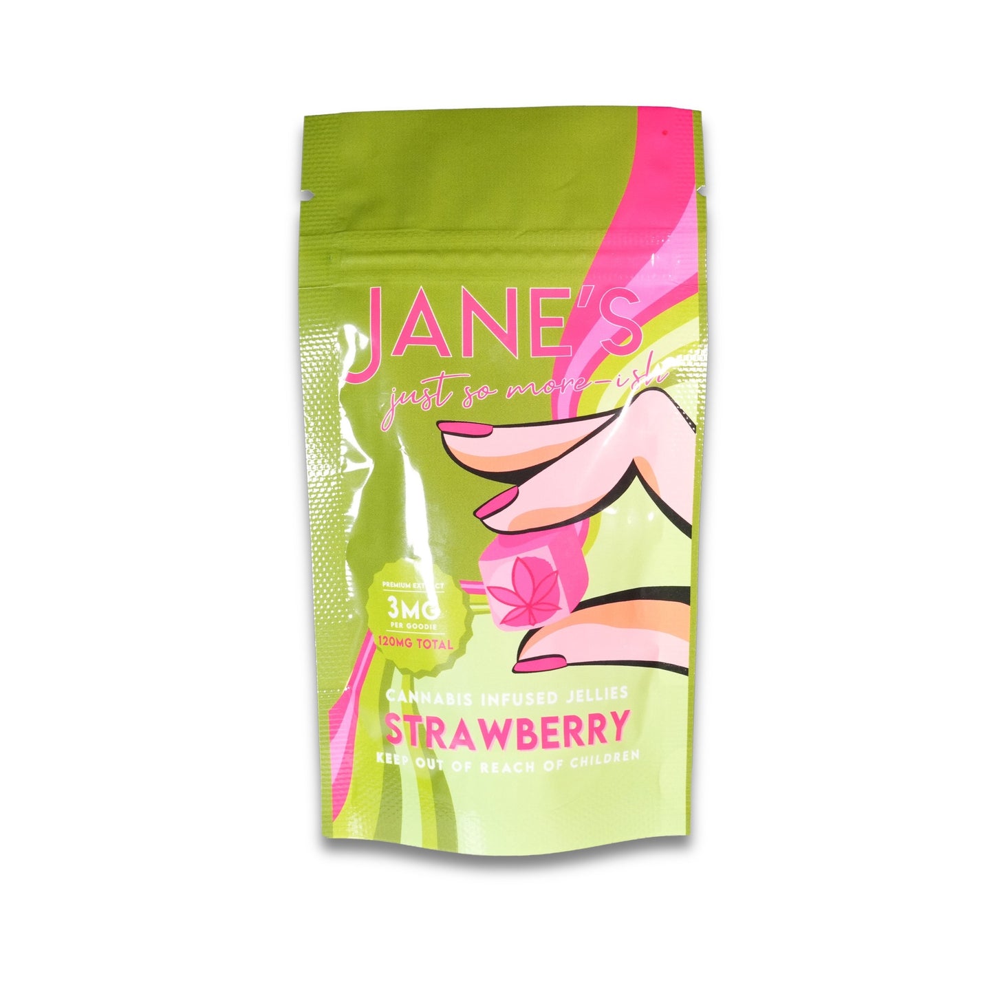 Mini Jellies Strawberry 120mg