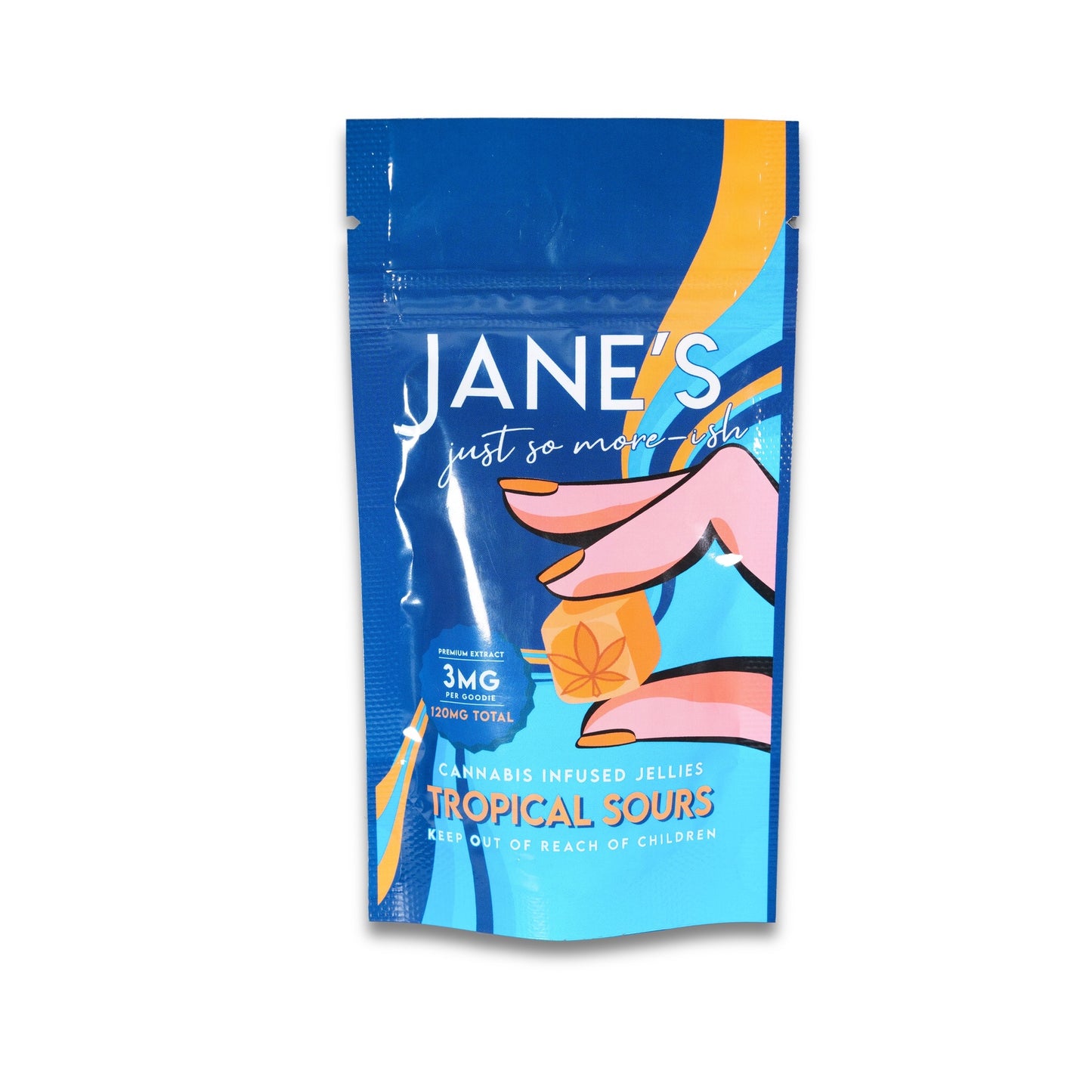 Mini Jellies Tropical Sours 120mg