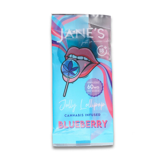 Mary Jane Blueberry Lollipop 60mg