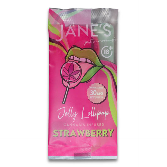 Mary Jane Lollipop Strawberry 30mg