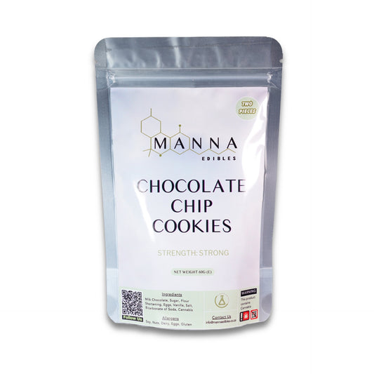 Manna Choc Chip Cookies 2 Pack 90mg