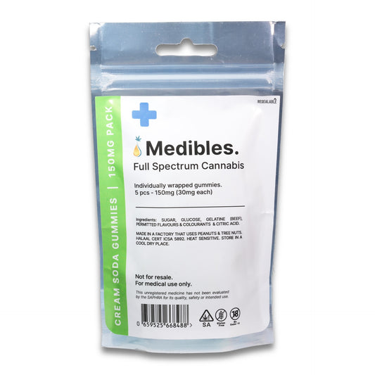 Medibles Cream Soda Gummies 150mg