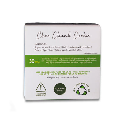 Mary Jane Choc Chunk & Pecan Cookies Box 30mg