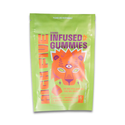 High Five Rooibos + Granadilla + Mango Gummies 100mg