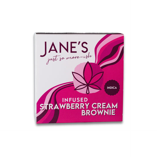 Strawberry Cream Brownie 30mg